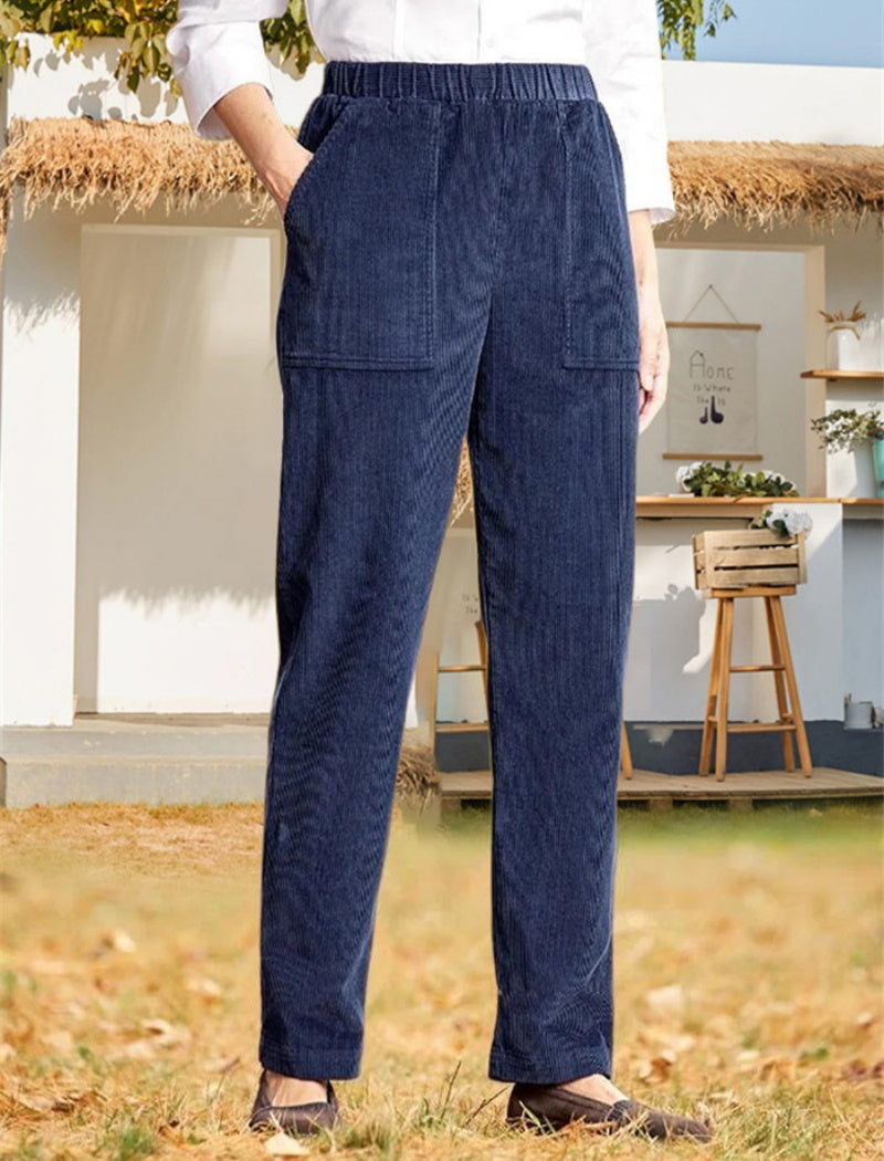 High-Waist Pocketed Pants