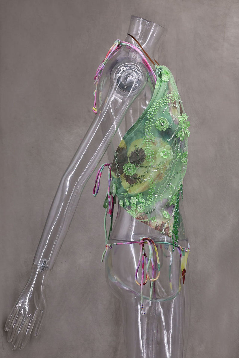 Tropical Triangle Bikini Set