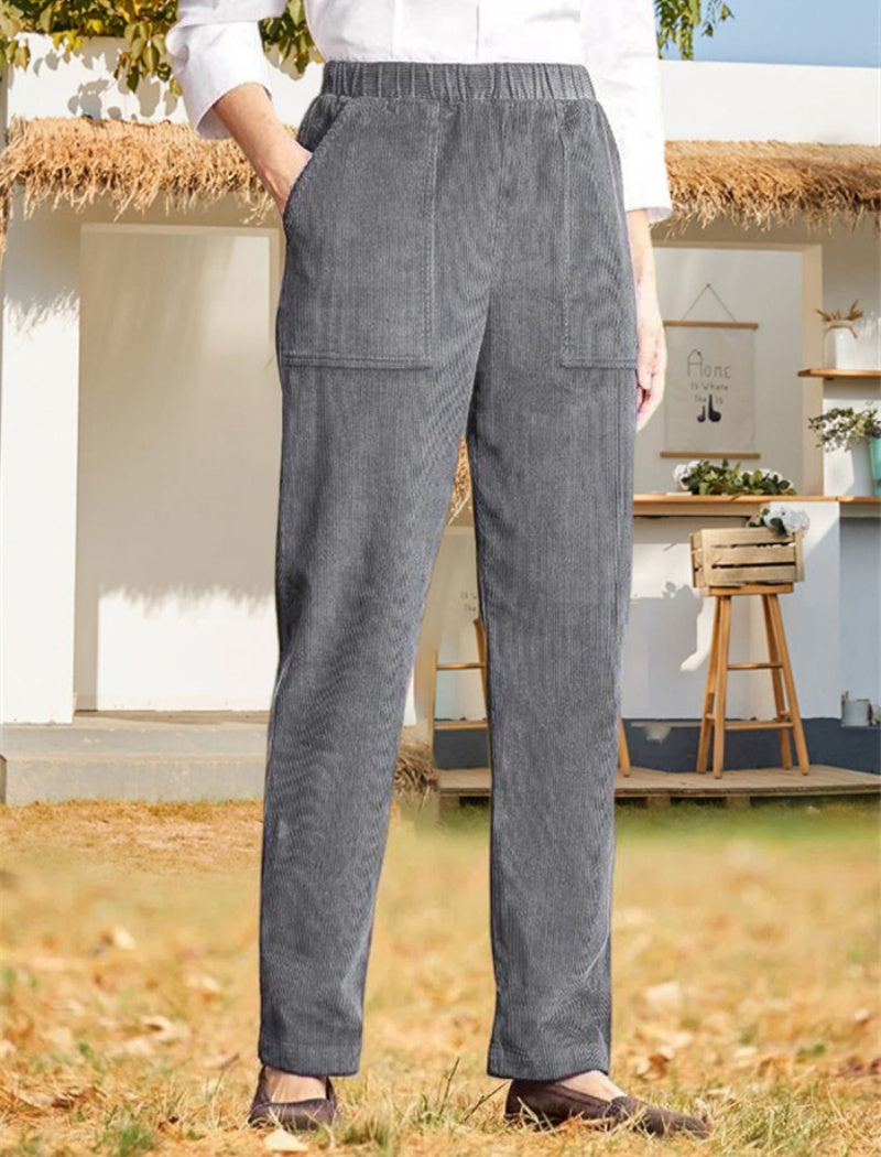 High-Waist Pocketed Pants
