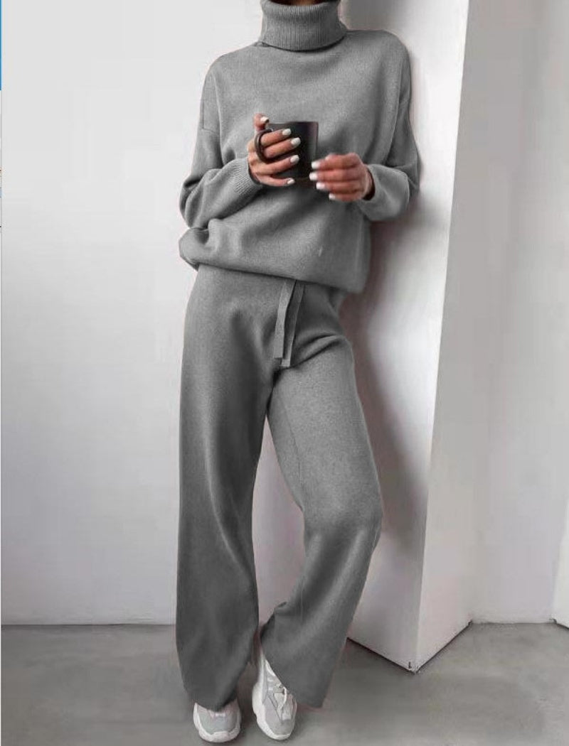 Cozy Knit Two-Piece Lounge Set