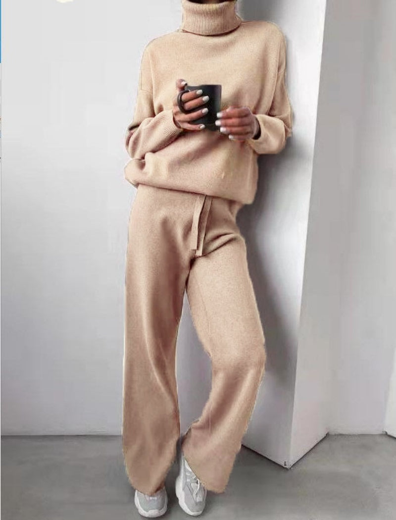 Cozy Knit Two-Piece Lounge Set