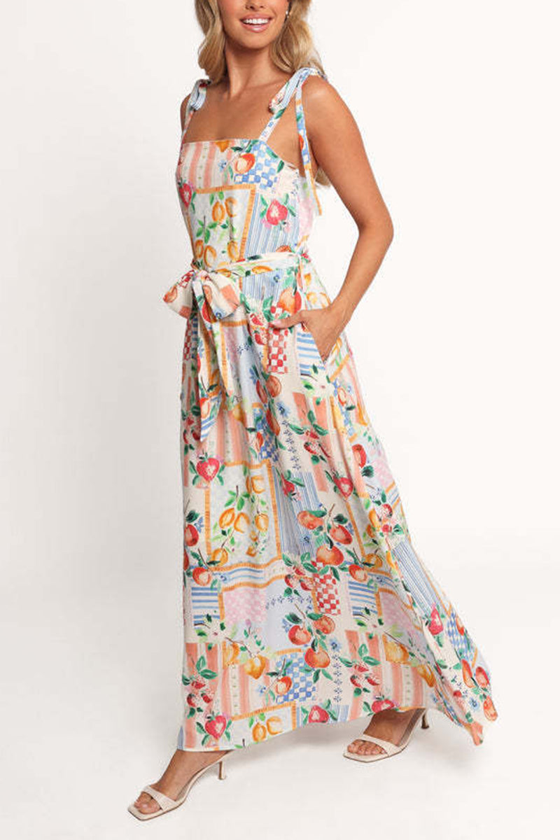 Vibrant Patchwork Sundress