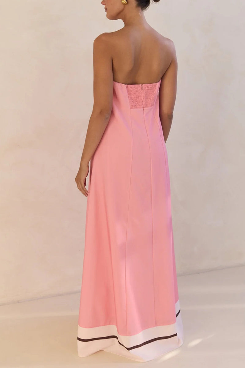 Strapless Flowy Sundress