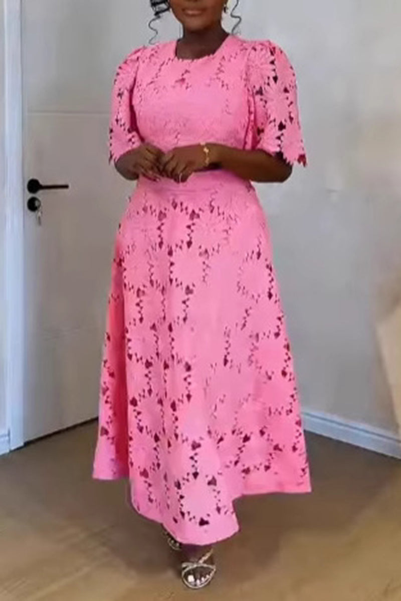 Floral Cutout Two-Piece Set