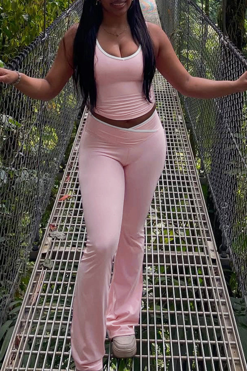 Scoop Neck Bodycon Jumpsuit