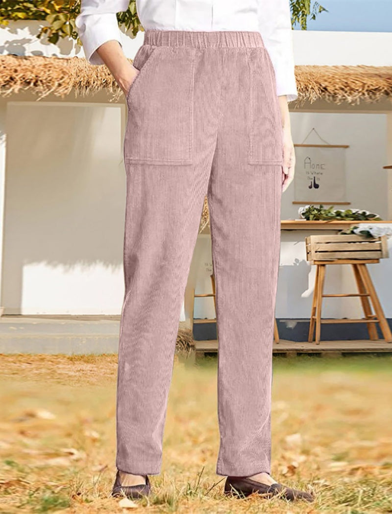High-Waist Pocketed Pants