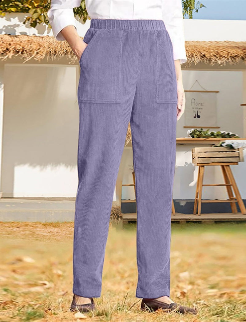 High-Waist Pocketed Pants