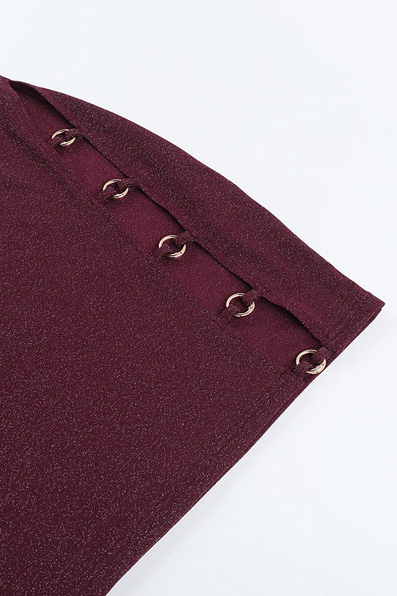 Chain Embellished Asymmetrical Sundress