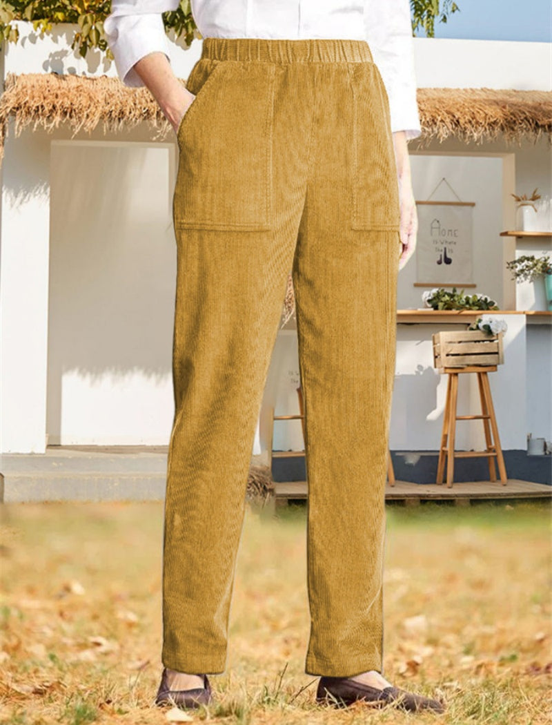 High-Waist Pocketed Pants