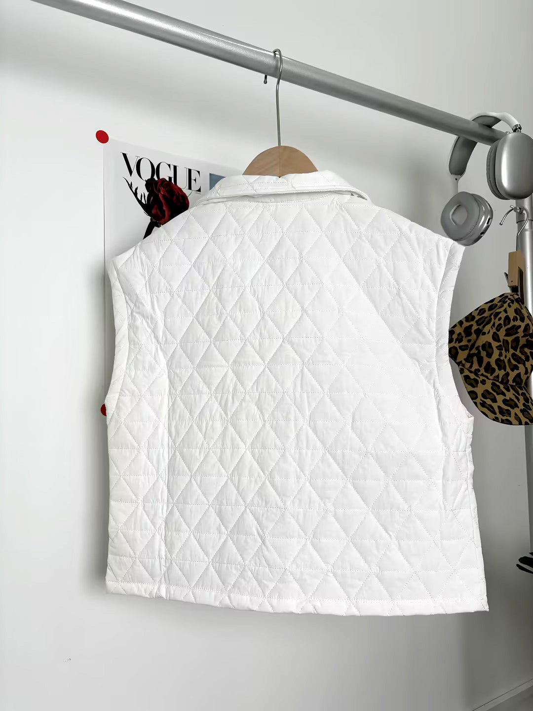 Sleeveless Quilted Vest