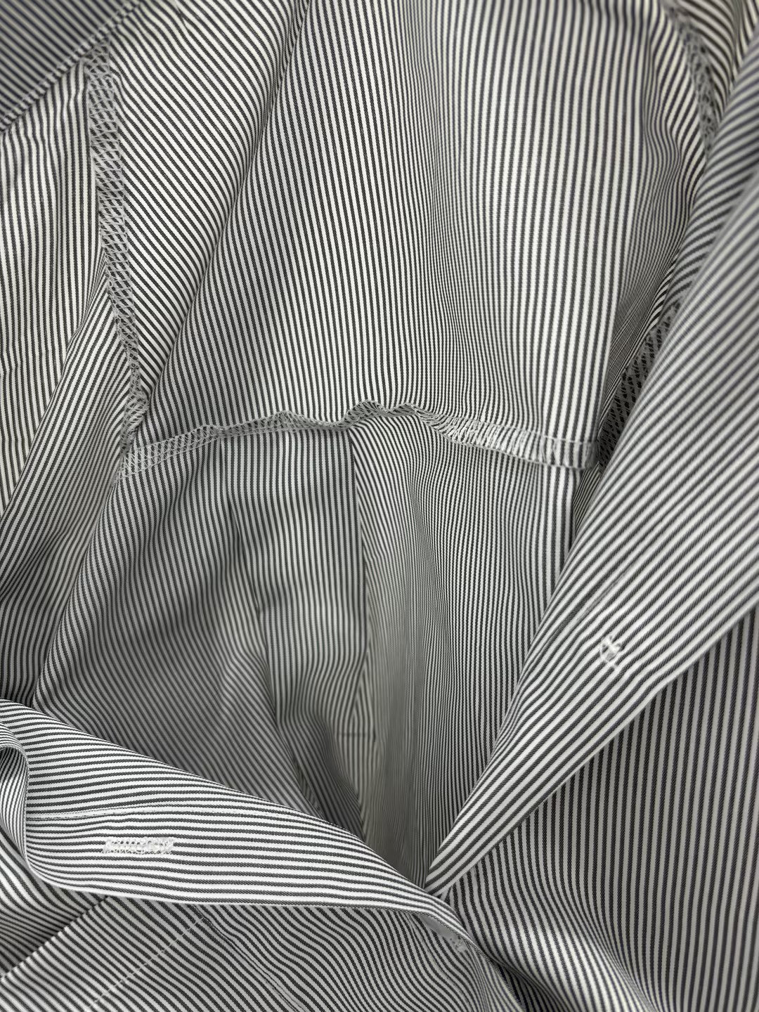 Striped Button-Up Shirt