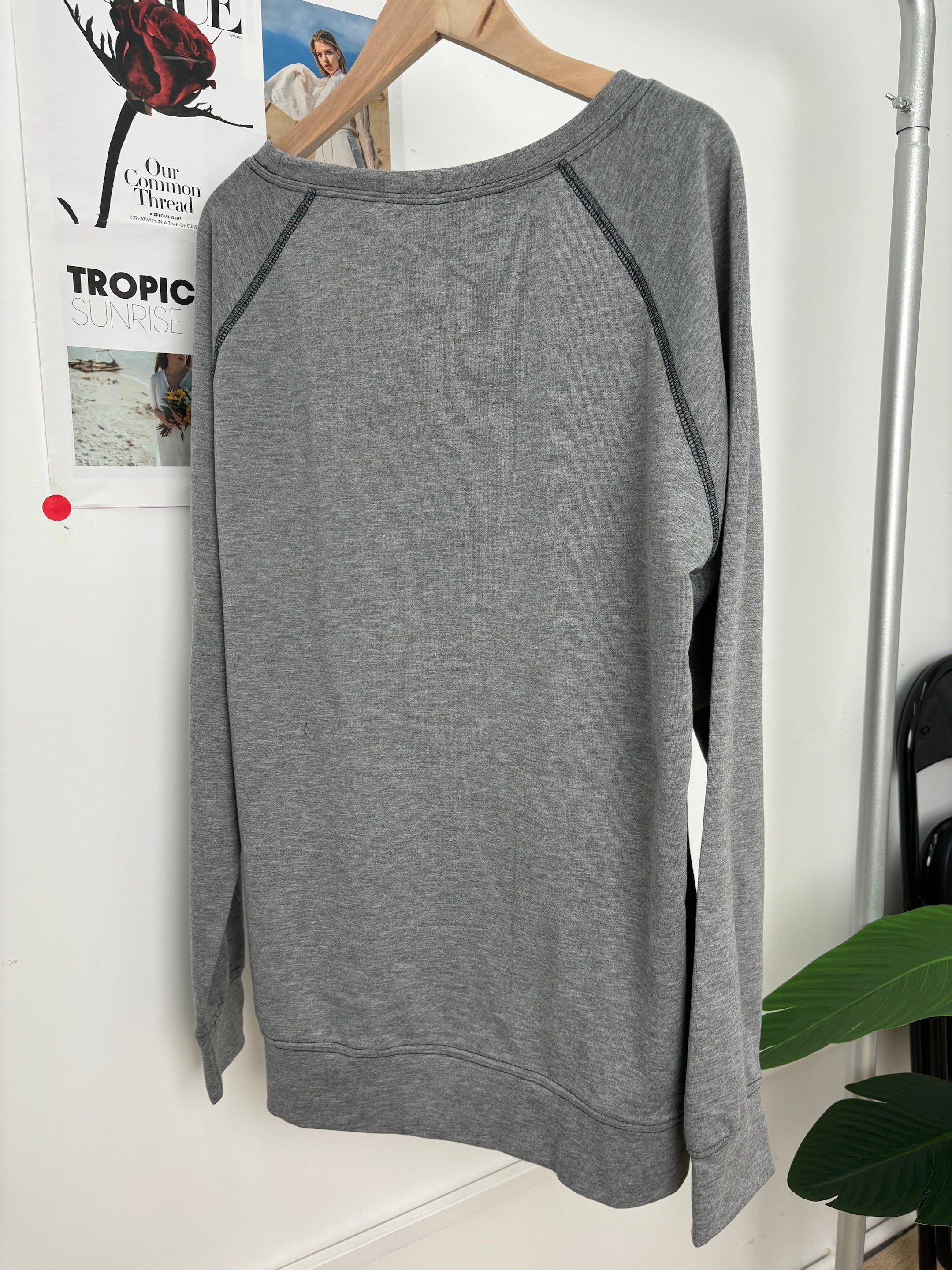 Long-Sleeve Crewneck Pullover