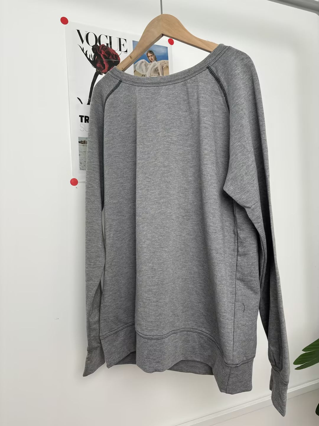 Long-Sleeve Crewneck Pullover