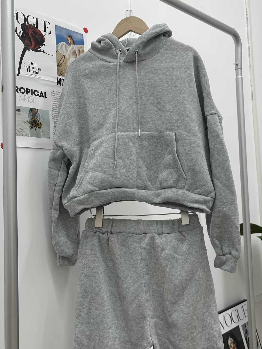 Relaxed Hoodie and Jogger Set