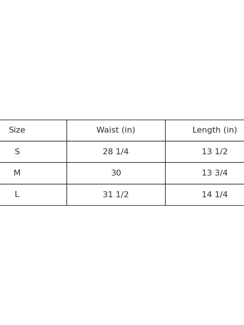 High-Waisted Denim Skort