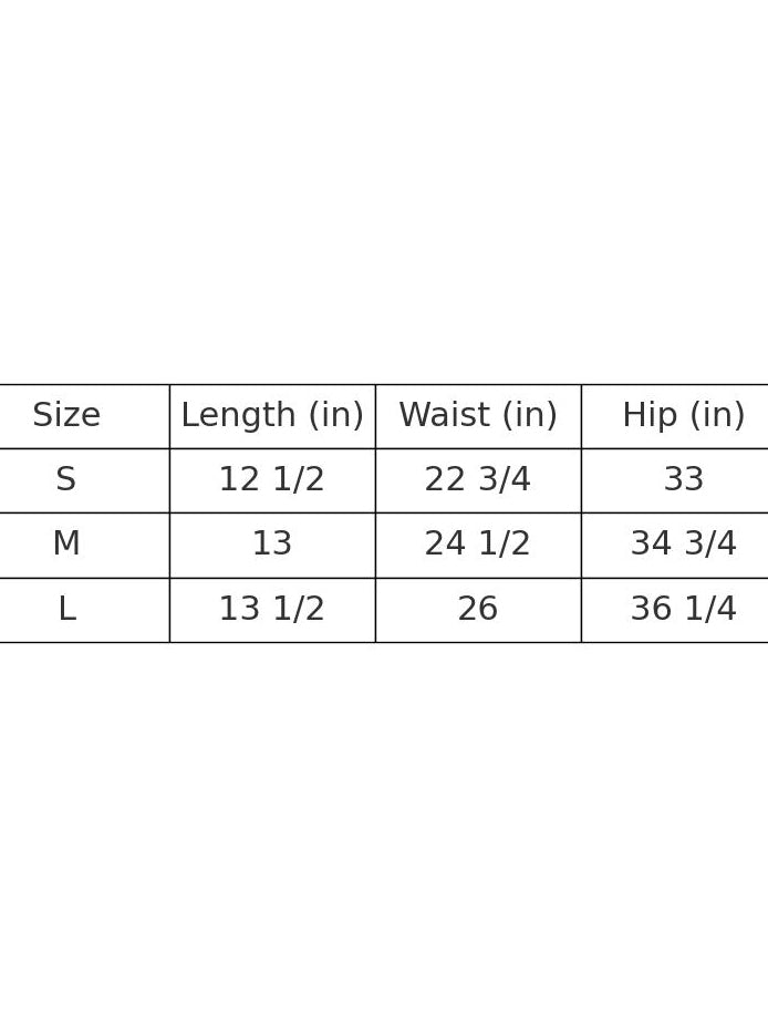 Low-Rise Scalloped Shorts