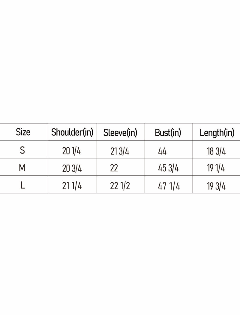 Colorblock Cropped Denim Jacket