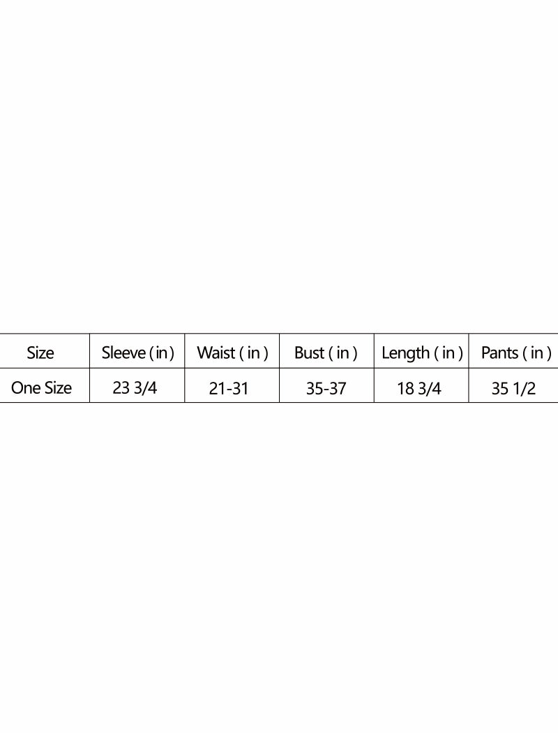 Knit Wide-leg Pants Set