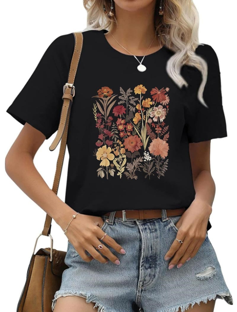 Floral Print T-Shirt