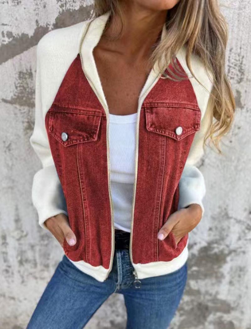 Patchwork Denim Jacket