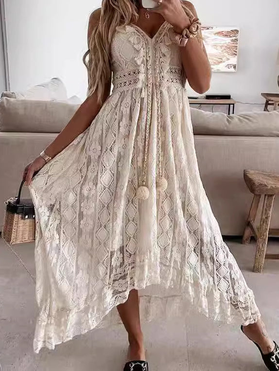 Lace Cami Maxi Dress