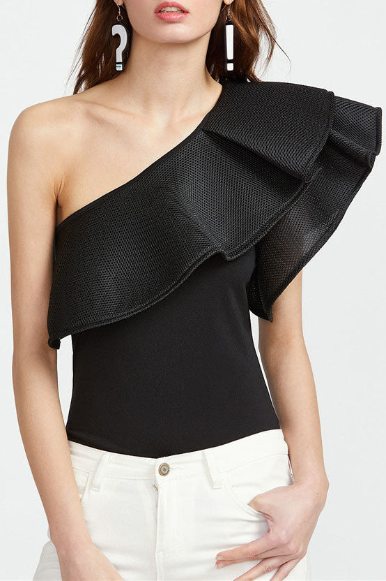 One-Shoulder Bodysuit