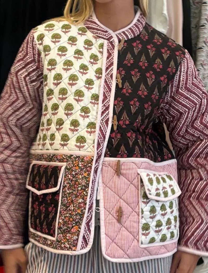 Patchwork Quilted Jacket