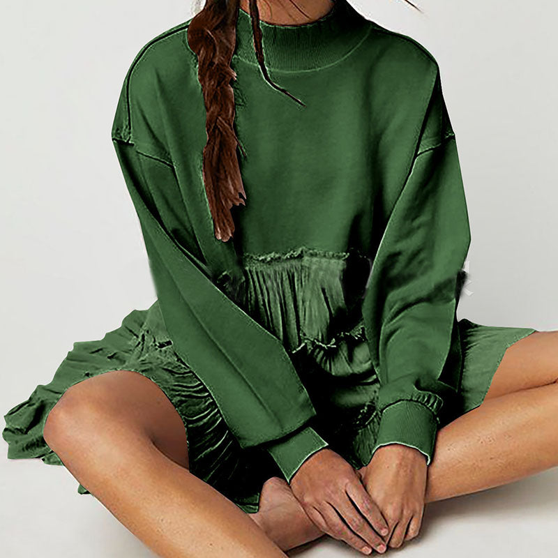 Tiered Fringe Oversized Tunic