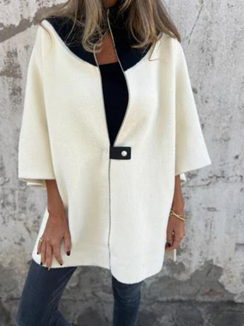 Oversized Zip-Front Jacket