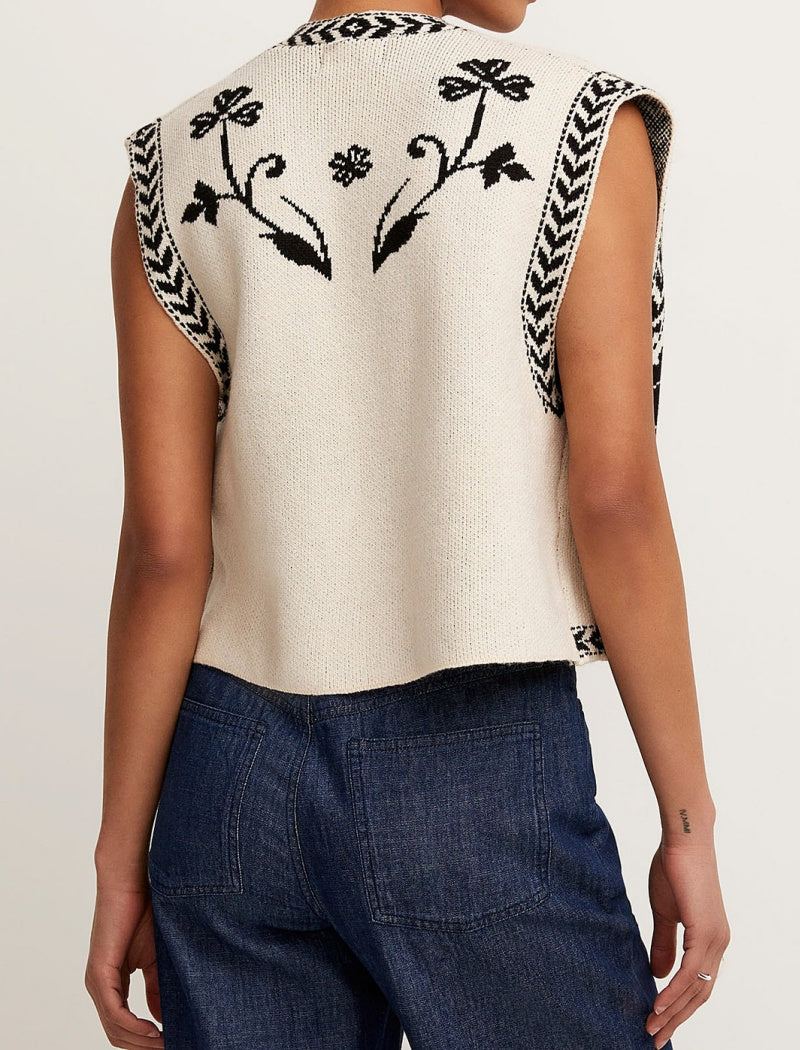 Sleeveless Knit Tank Top