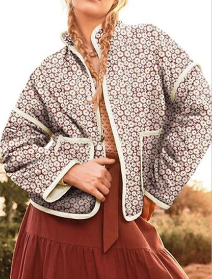 Floral Quilted Jacket