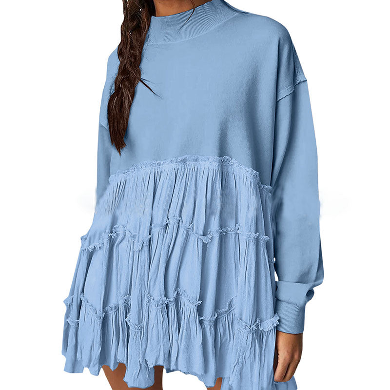 Tiered Fringe Oversized Tunic