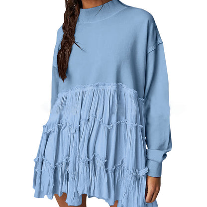 Tiered Fringe Oversized Tunic