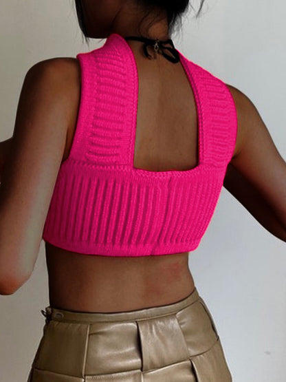 Ribbed Tube Crop Top