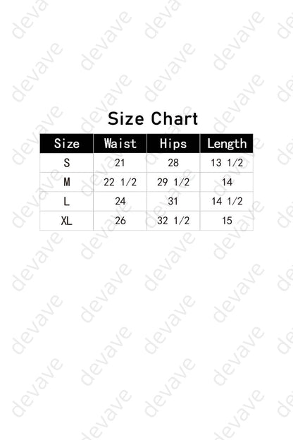 High Waist Active Shorts with Contrast Trim