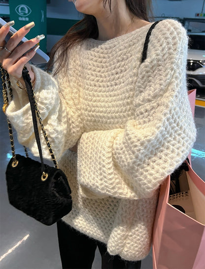 Solid Knit Sweater