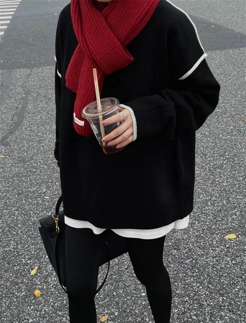 Oversized Crewneck Sweater