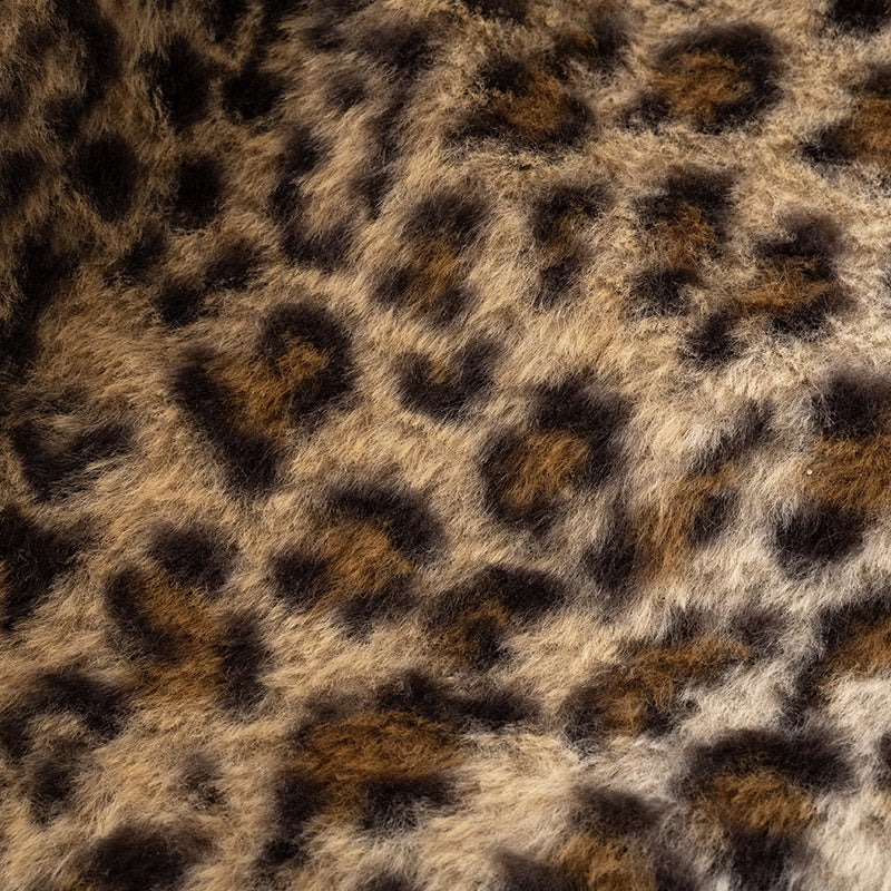 Leopard-Print Statement Vest