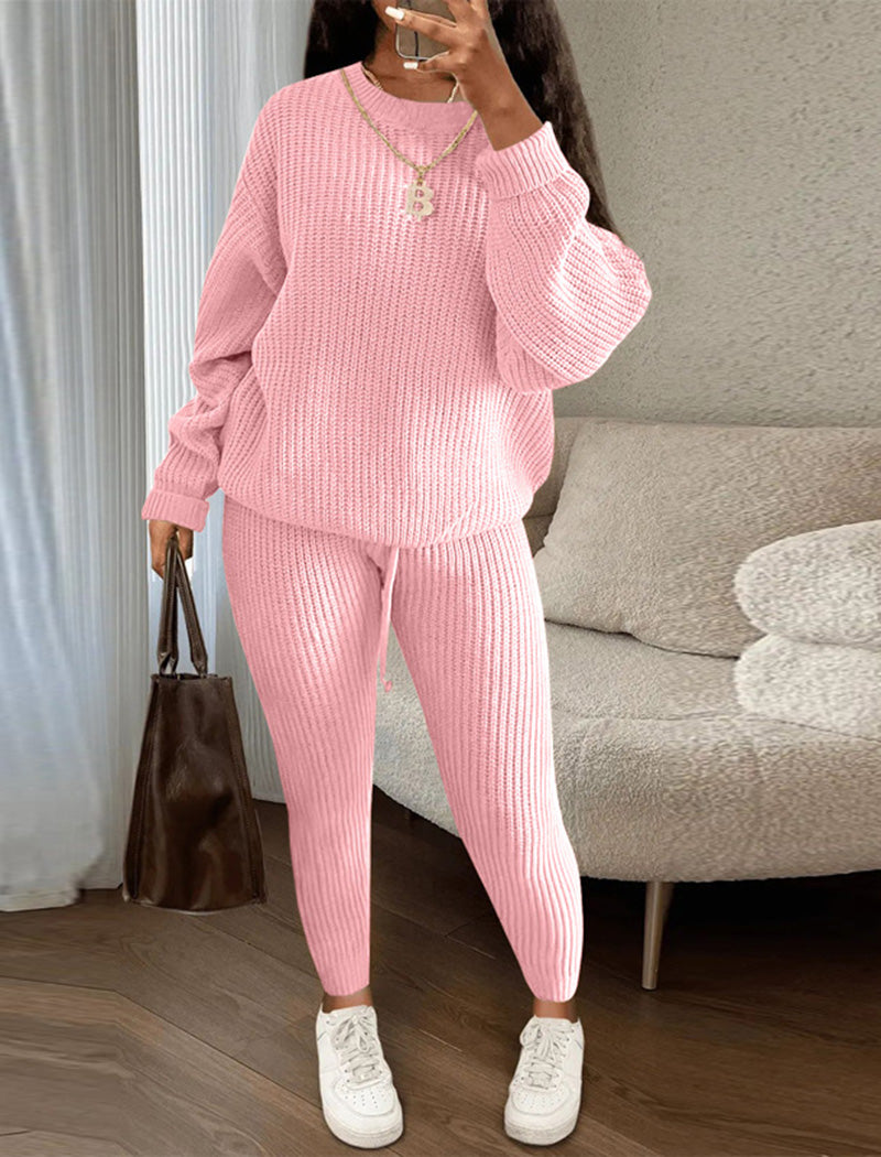Ribbed Lounge Two-Piece Set