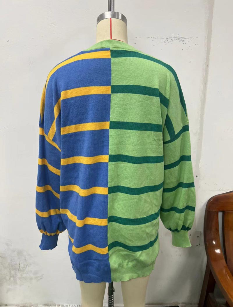 Oversized Striped Sweater