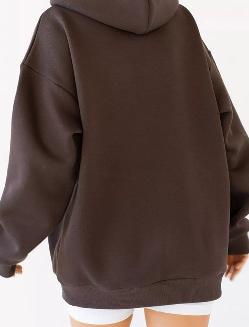 Oversized Hoodie with Kangaroo Pocket