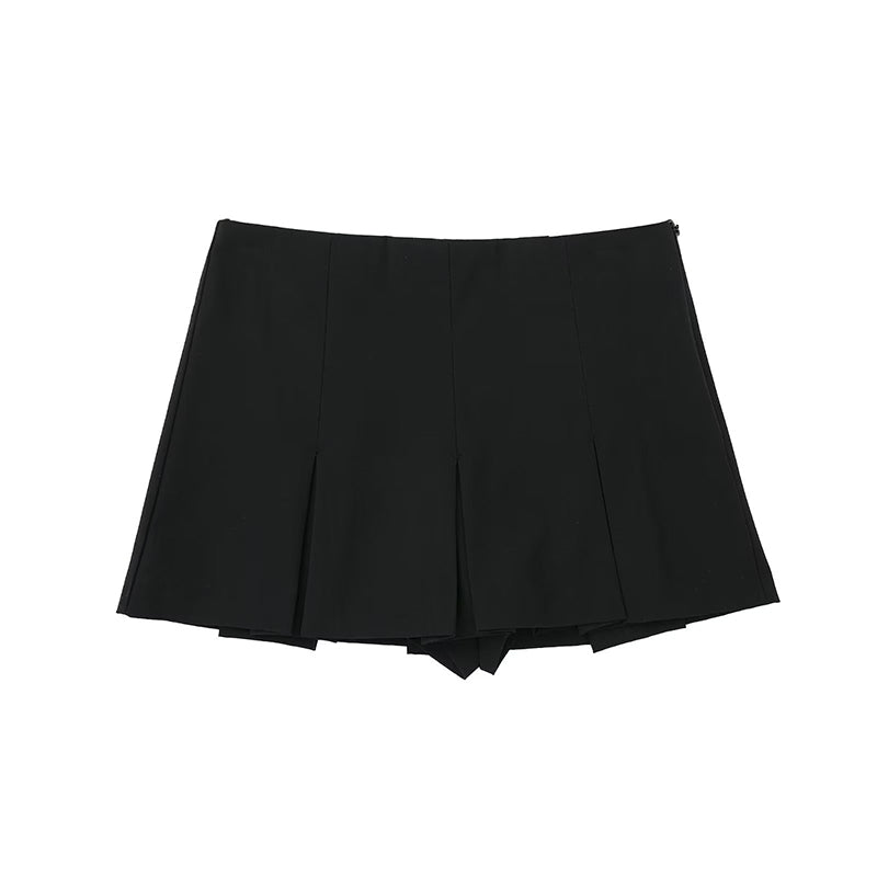 Pleated Mini Skort