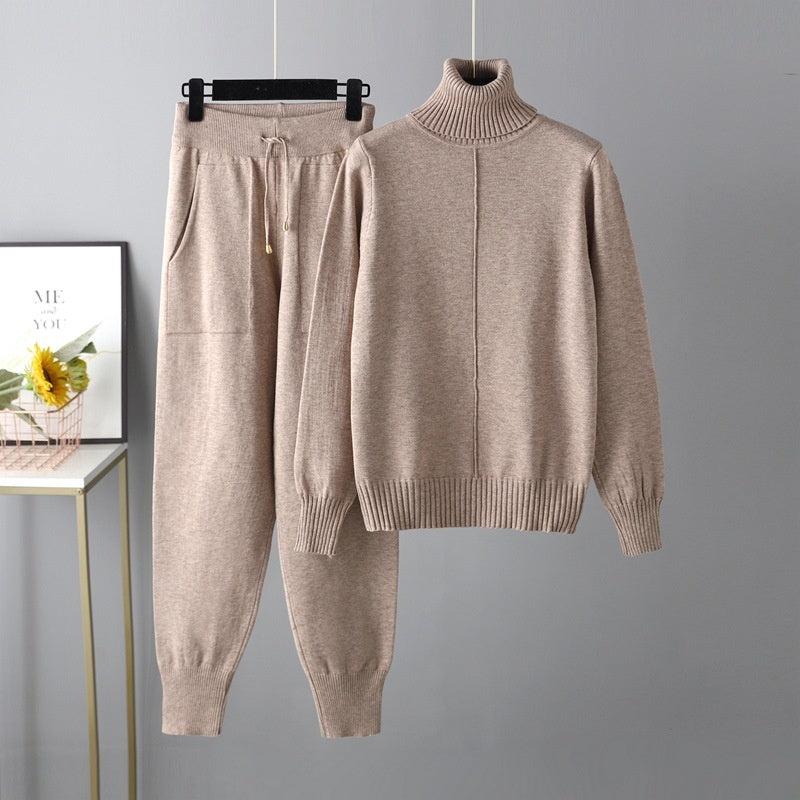 Cozy Turtleneck Knit Set