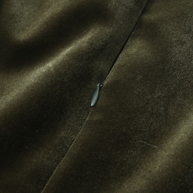 Velvet Bow Detail Dress