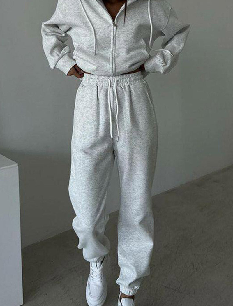 Relaxed Hoodie and Jogger Set