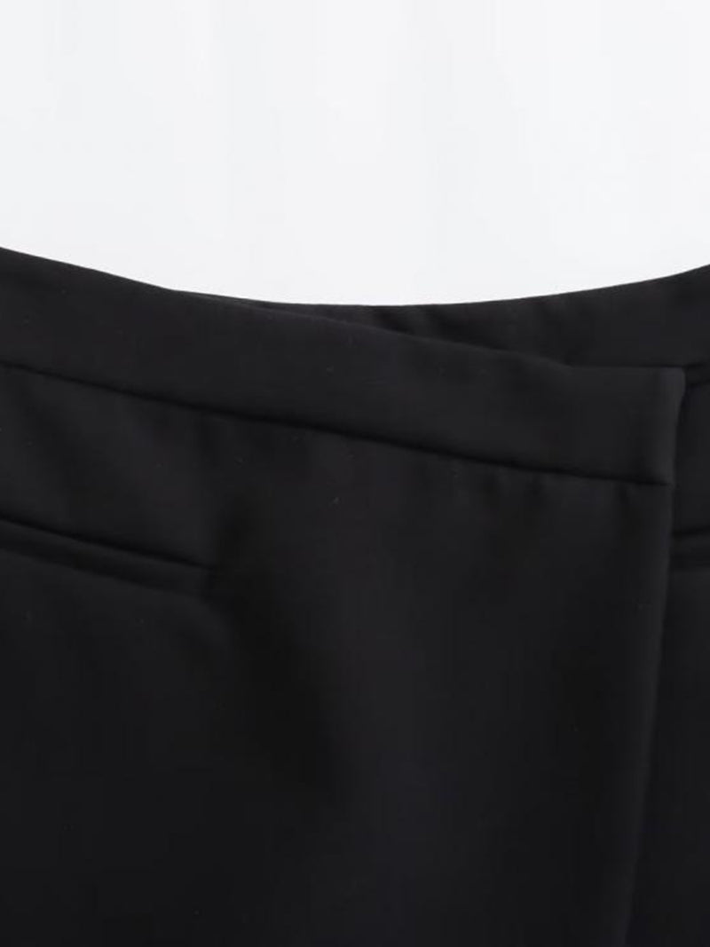 Asymmetrical A-Line Mini Skirts