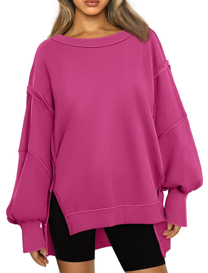 Oversized Longline Pullover