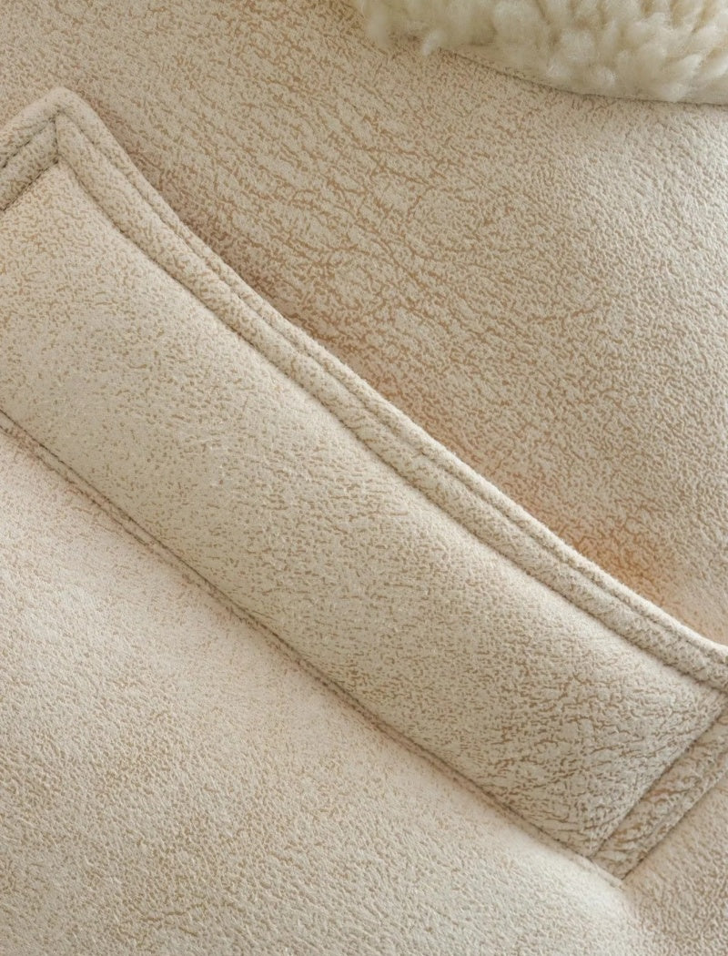 Faux Fur Quilted Sleeveless Vest