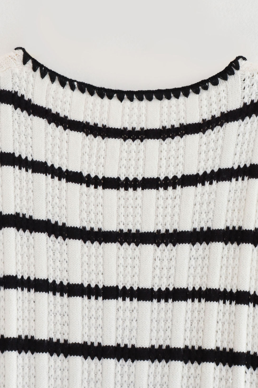 Striped Knit Vest Top