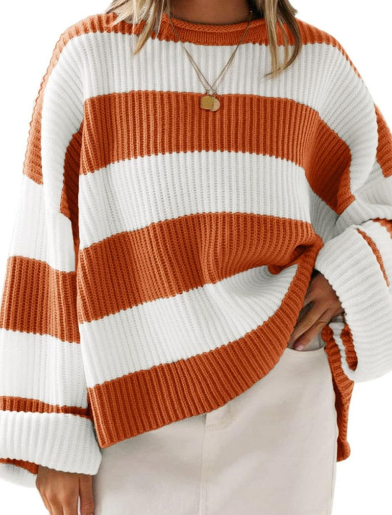 Oversized Striped Sweater